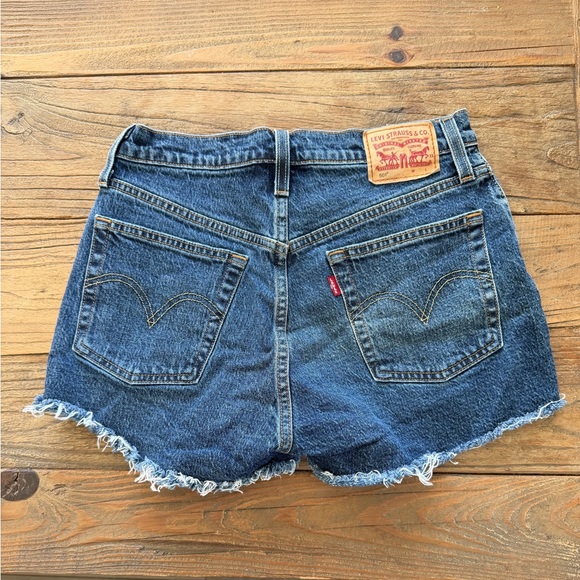 Levi’s Denim Blue Women's Shorts - Picture 2 of 4